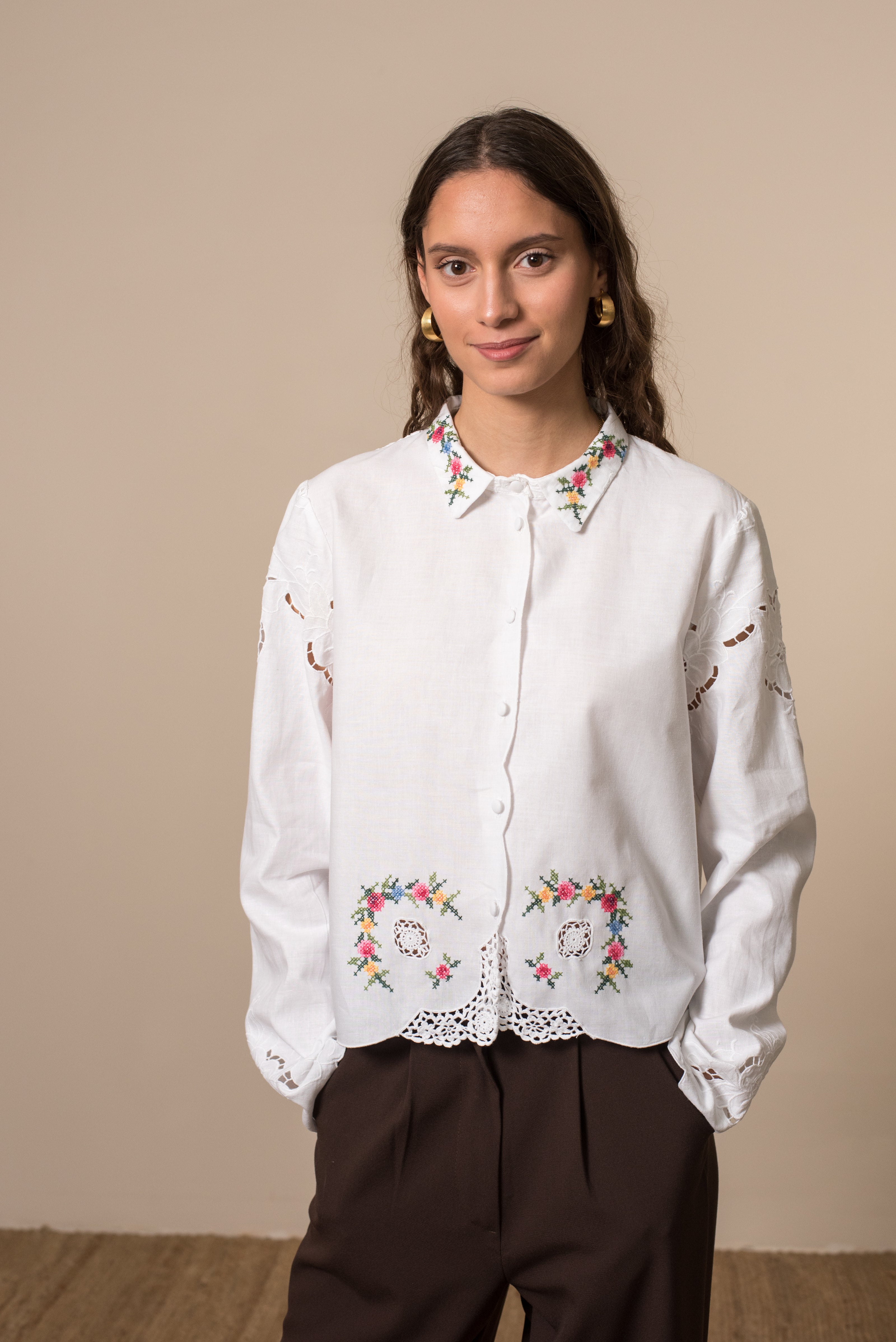 πουκαμισο απο τραπεζομαντηλο