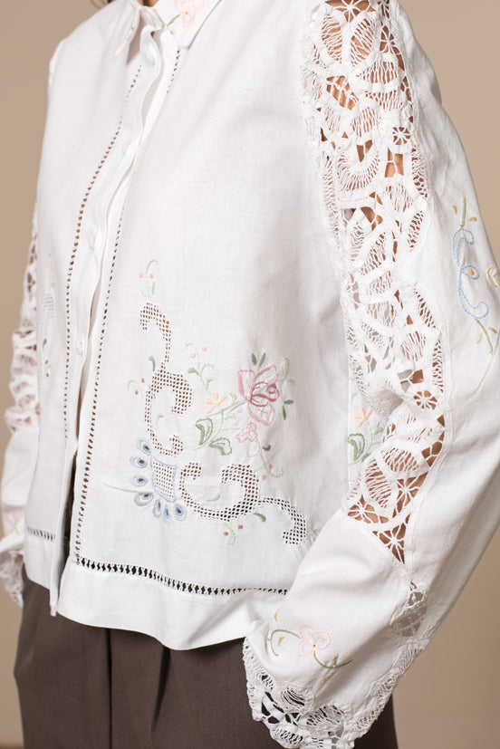 πουκαμισο απο τραπεζομαντηλο